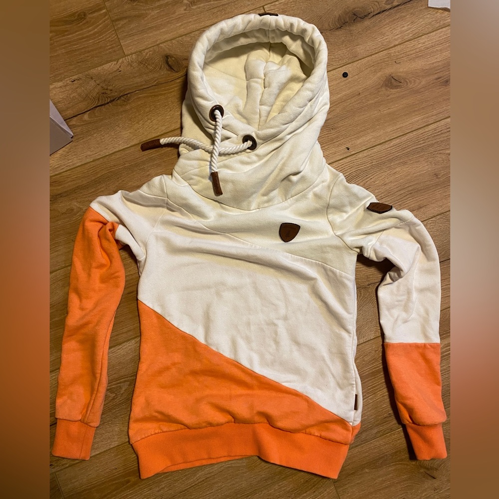Wanakome color block hoodie